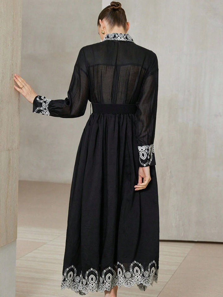 Rochie maxi SHEIN, negru