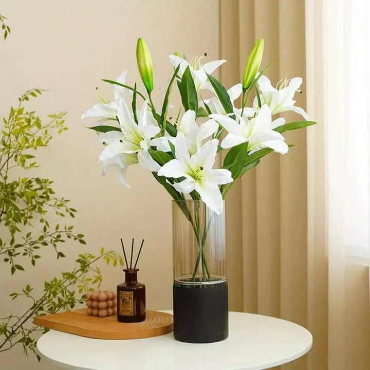Floari artificiale SHEIN, mix culori