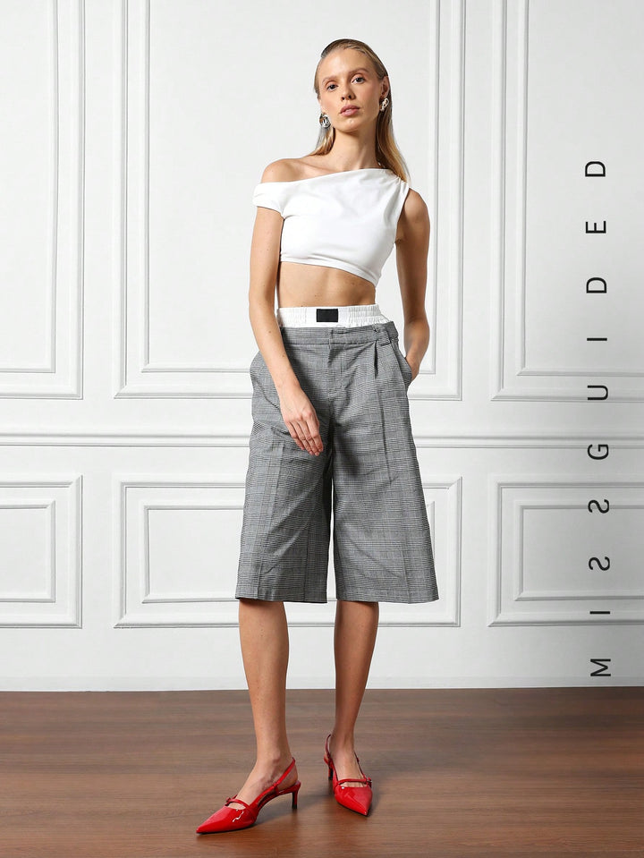 Top SHEIN, alb