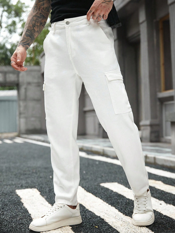 Jeans SHEIN, alb