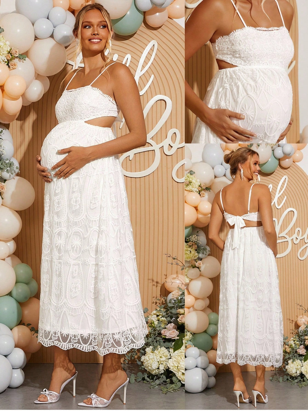 Rochie SHEIN, alb