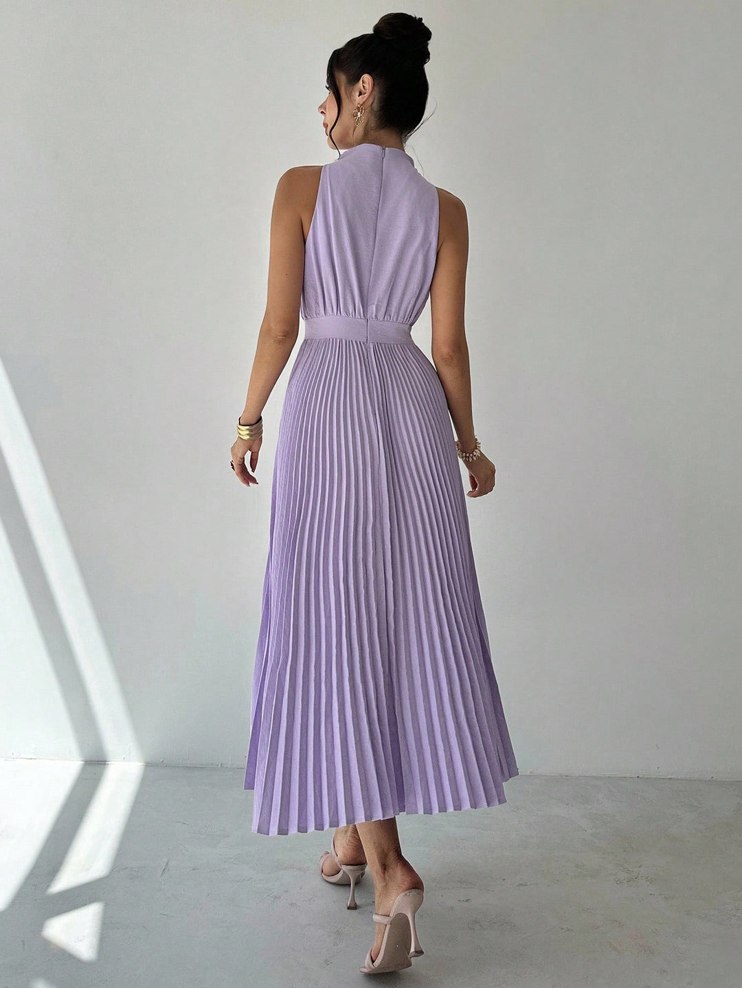 Rochie midi SHEIN, mov