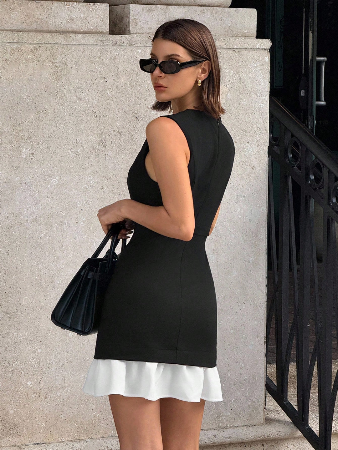 Rochie scurtă SHEIN, negru