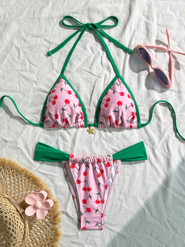 Set bikini SHEIN, mix culori