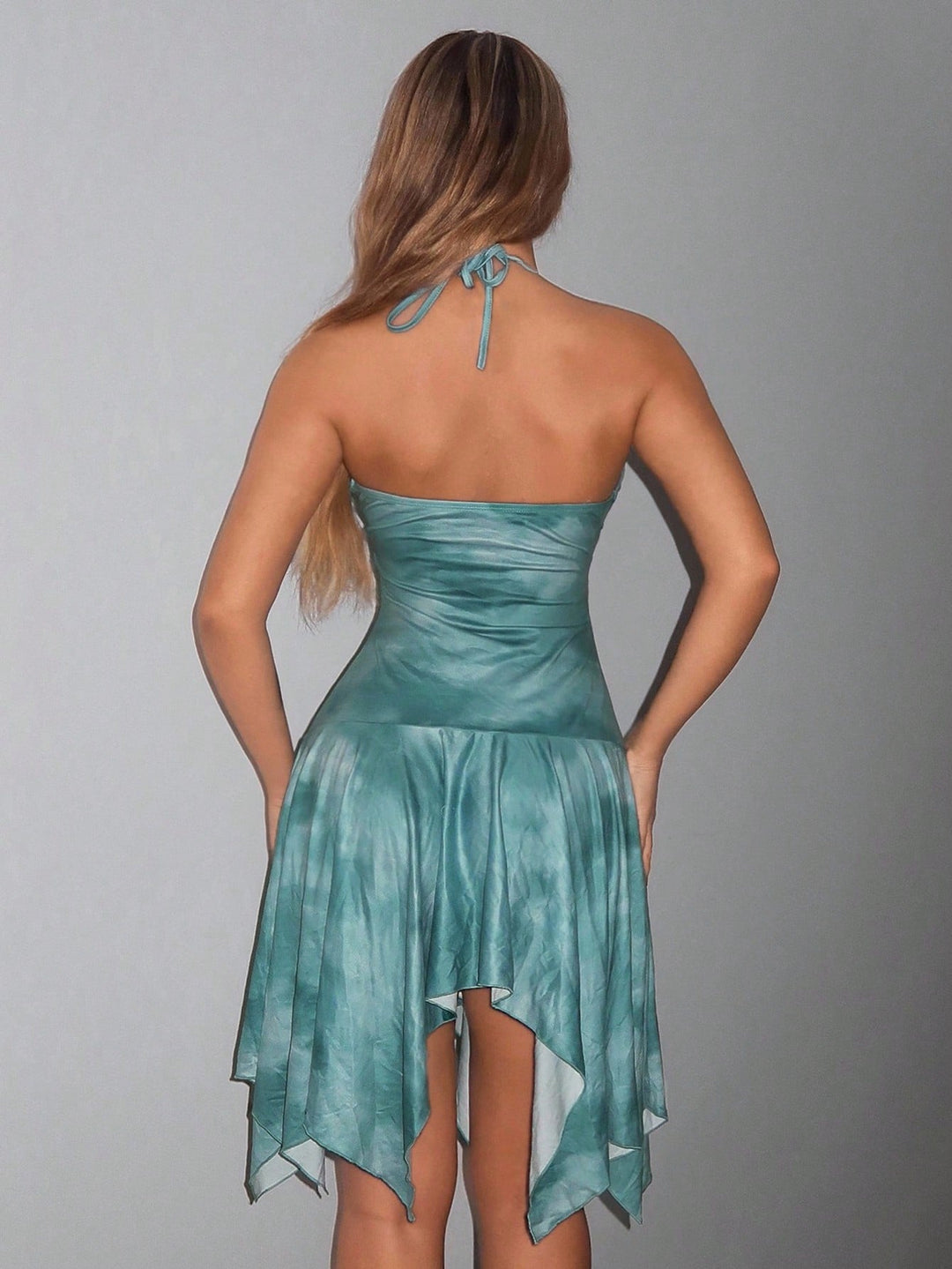 Rochie scurtă SHEIN, albastru
