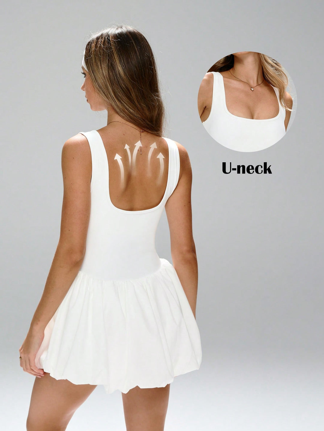 Rochie SHEIN, alb