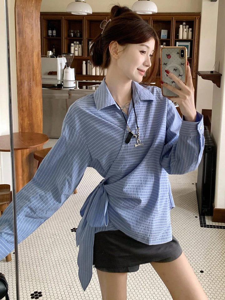 Bluza SHEIN, albastru