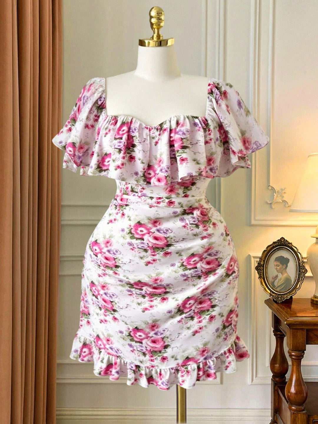 Rochie mini SHEIN, mix culori