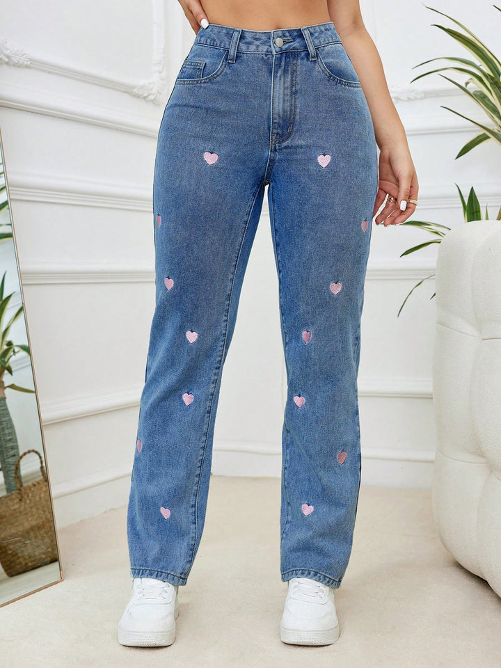 Jeans SHEIN, albastru