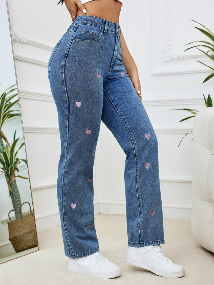 Jeans SHEIN, albastru