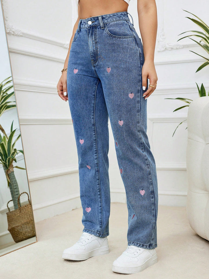 Jeans SHEIN, albastru