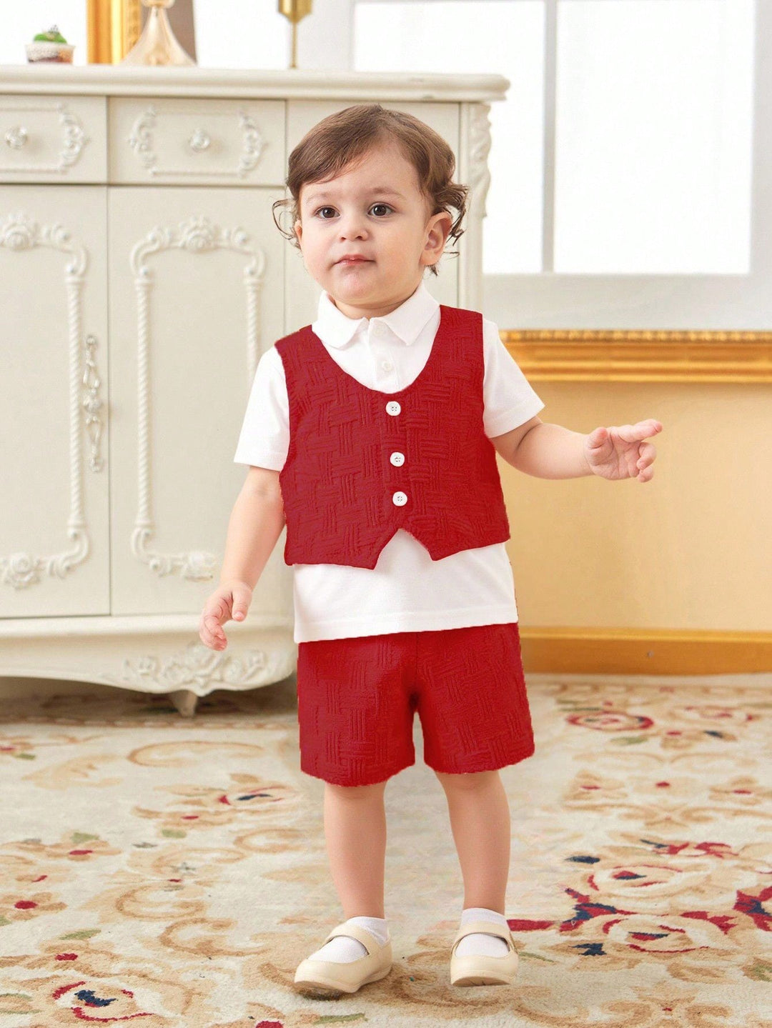 Costum SHEIN, mix culori