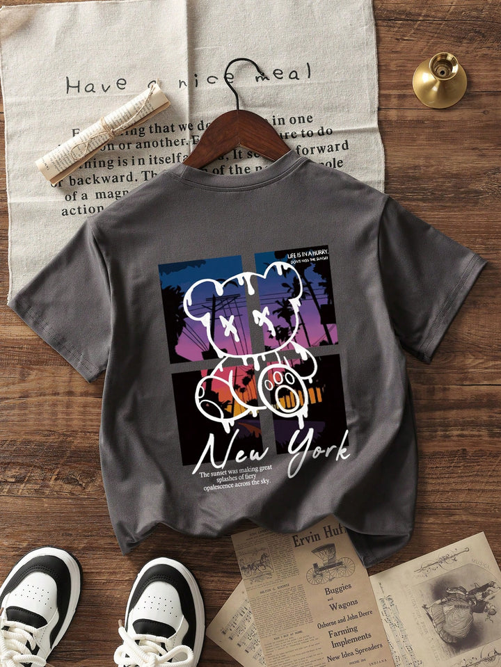 Tricou SHEIN, gri