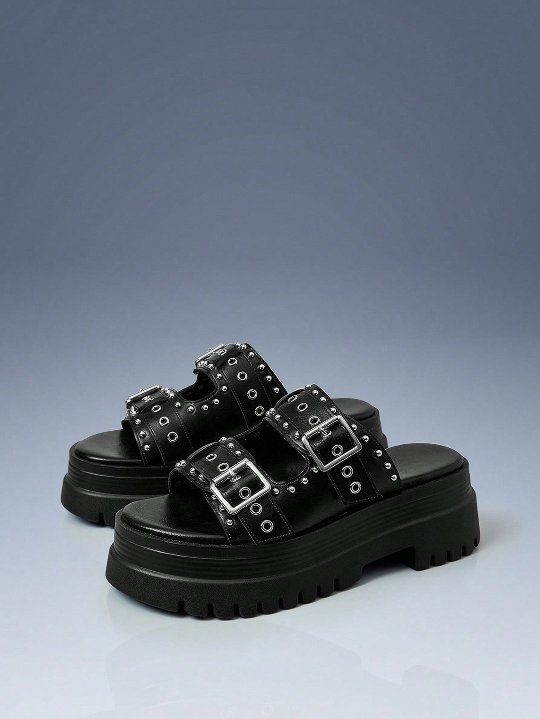 Sandale SHEIN, negru