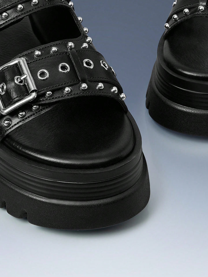 Sandale SHEIN, negru