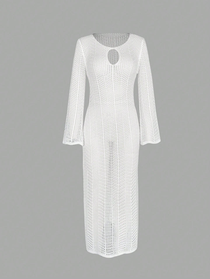 Rochie de plajă SHEIN, alb