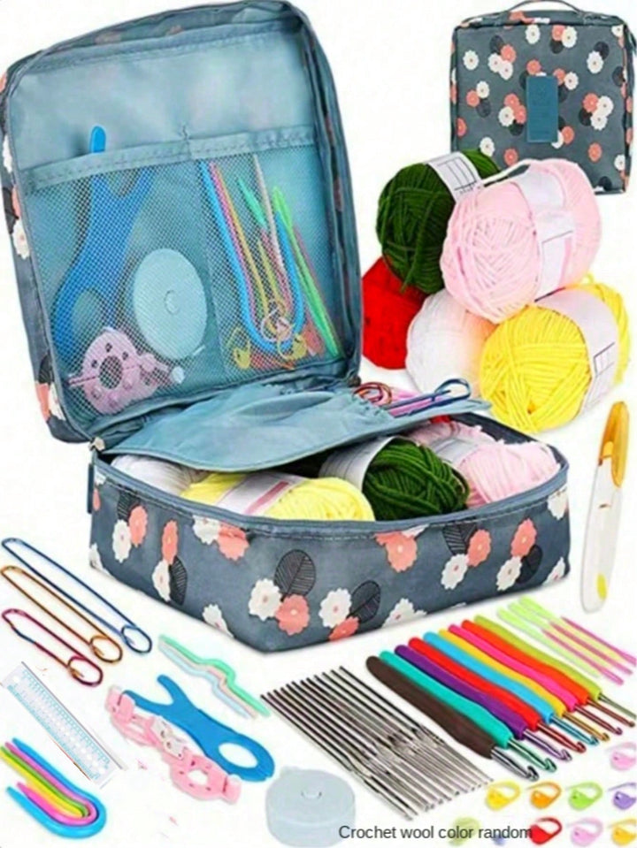 Kit croșetat SHEIN, mix culori
