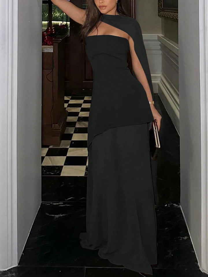 Rochie maxi SHEIN, negru