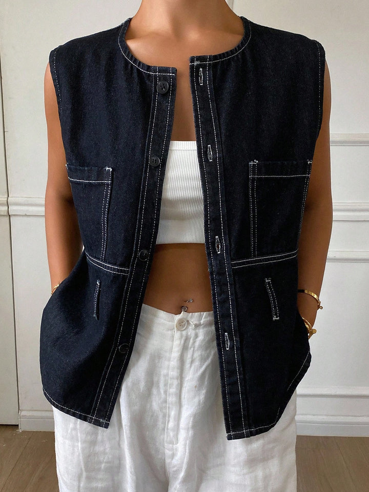 Top SHEIN, albastru