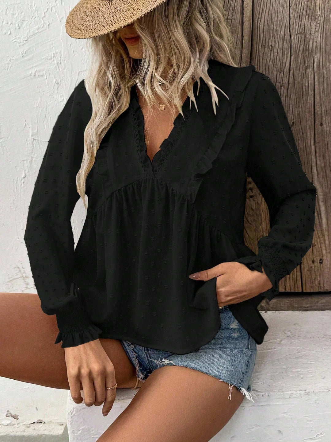 Bluza SHEIN, negru