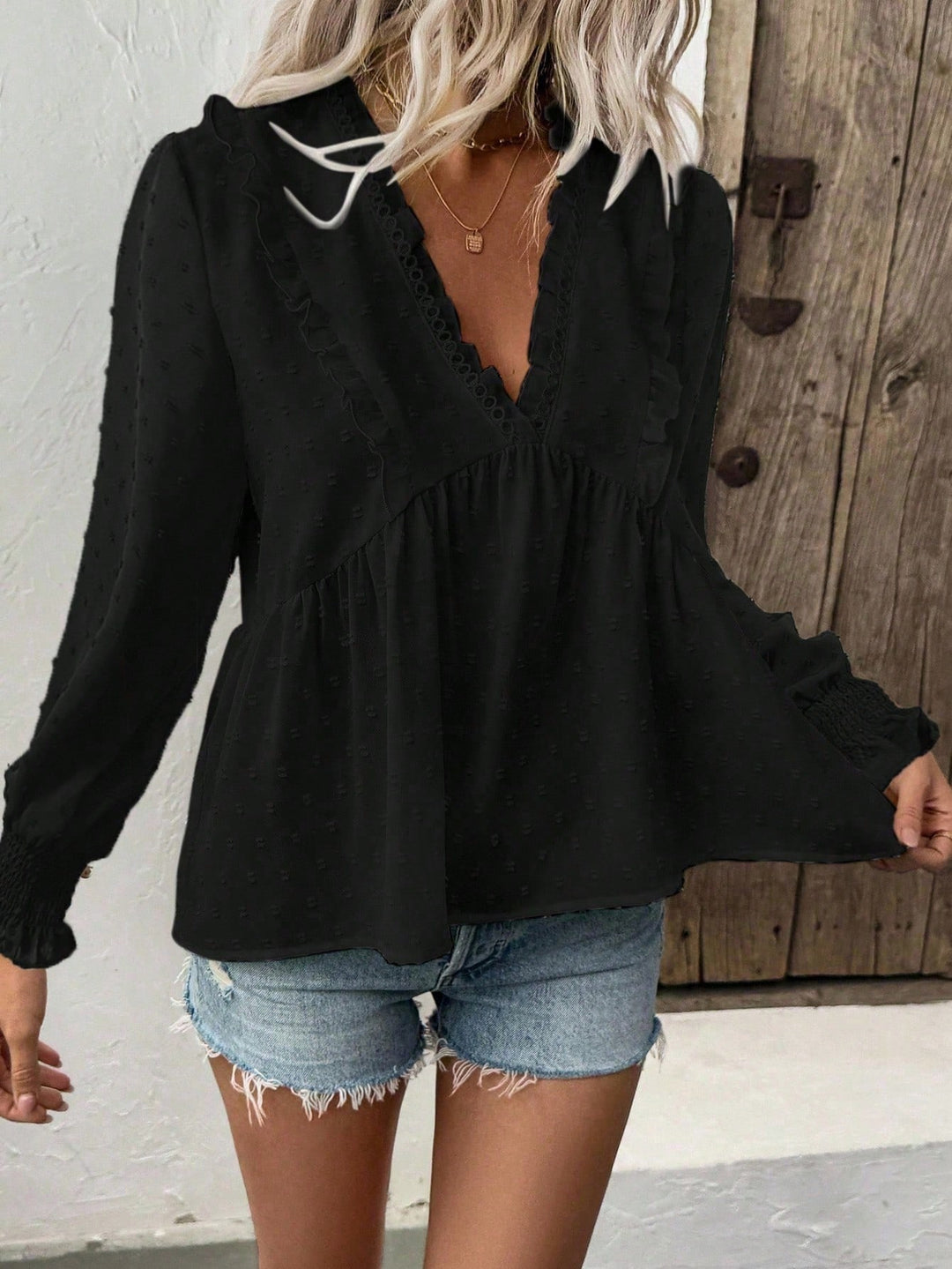 Bluza SHEIN, negru