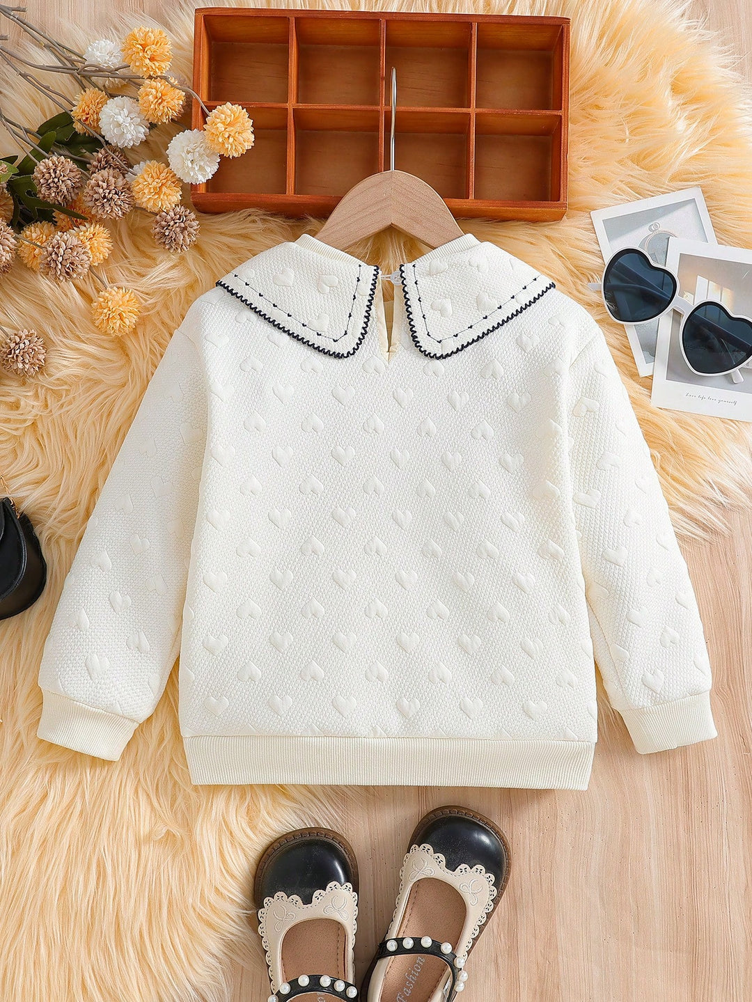Pulover SHEIN, crem