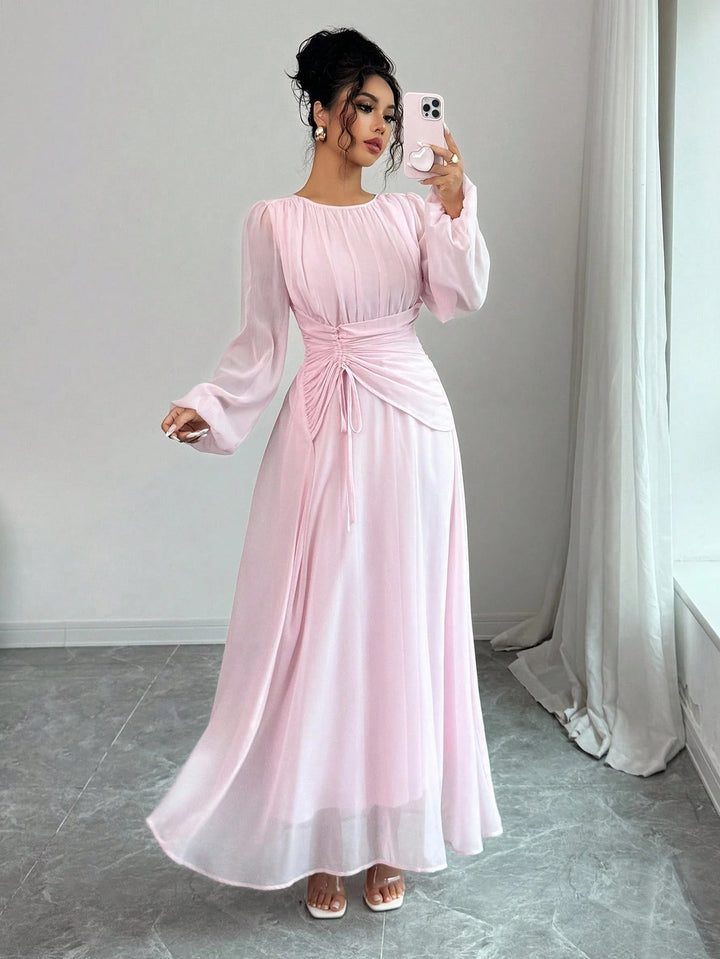 Rochie maxi SHEIN, roz