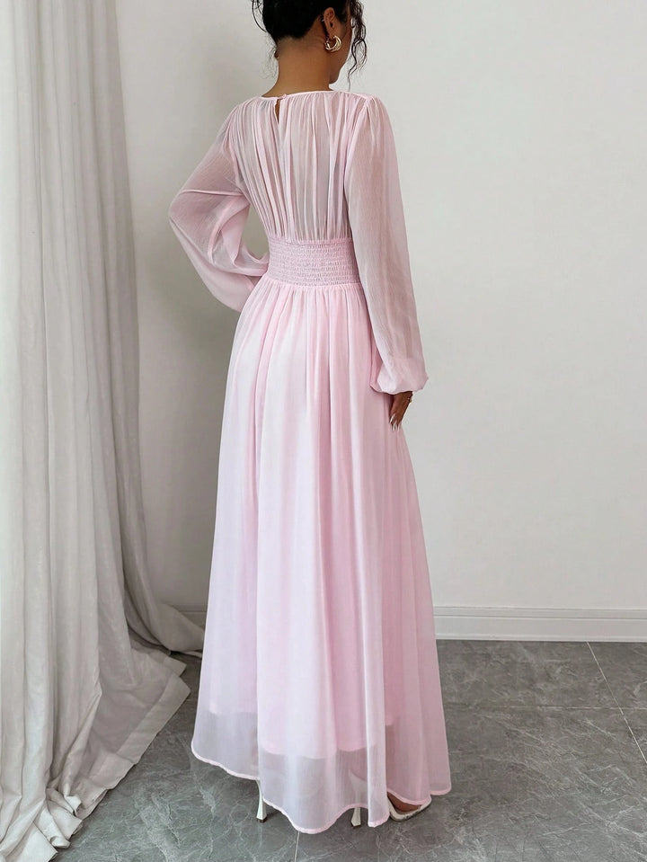 Rochie maxi SHEIN, roz