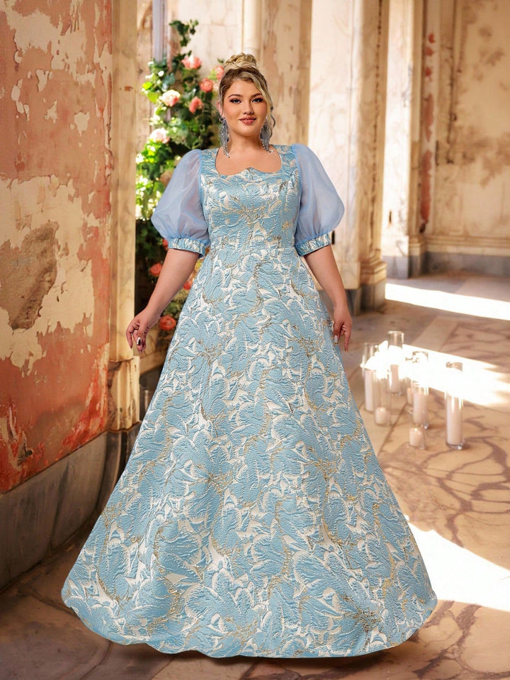 Rochie de ocazie SHEIN, albastru