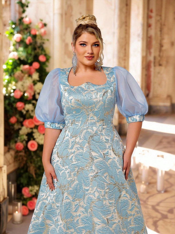 Rochie de ocazie SHEIN, albastru
