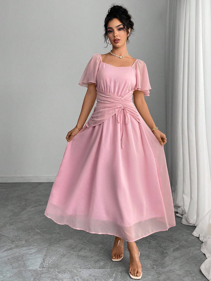 Rochie maxi SHEIN, roz