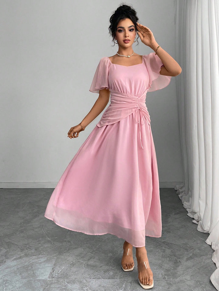 Rochie maxi SHEIN, roz