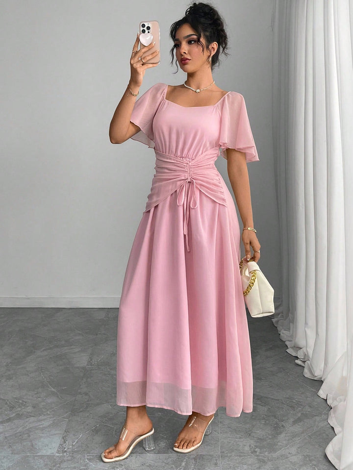Rochie maxi SHEIN, roz