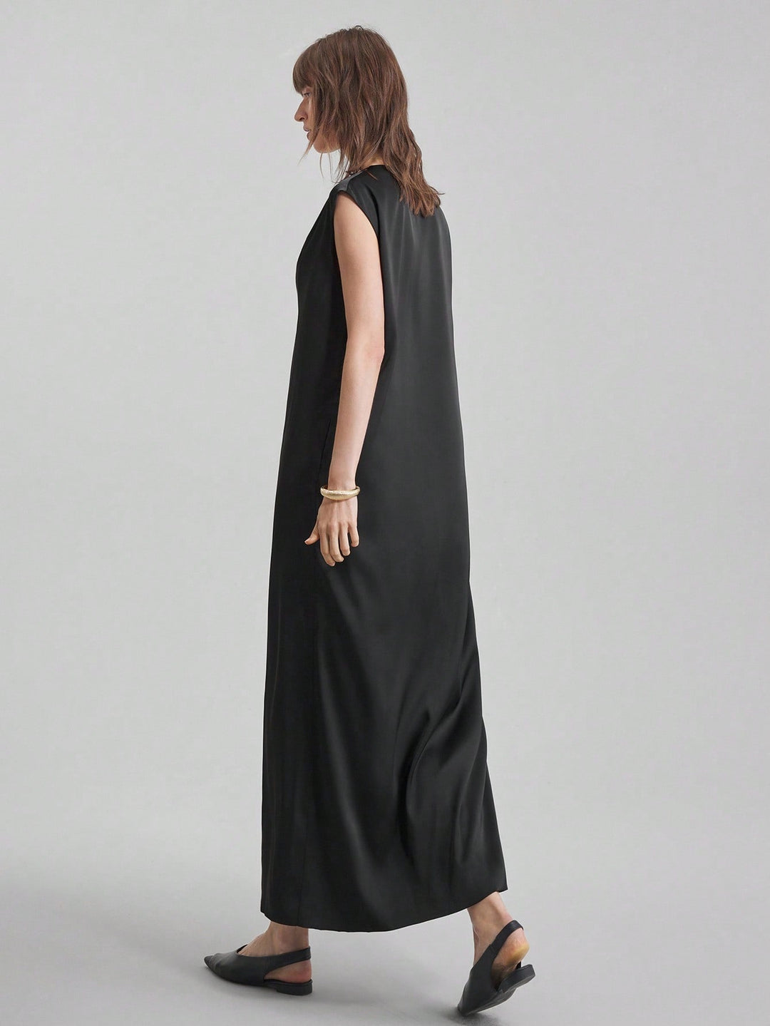 Rochie maxi SHEIN, negru