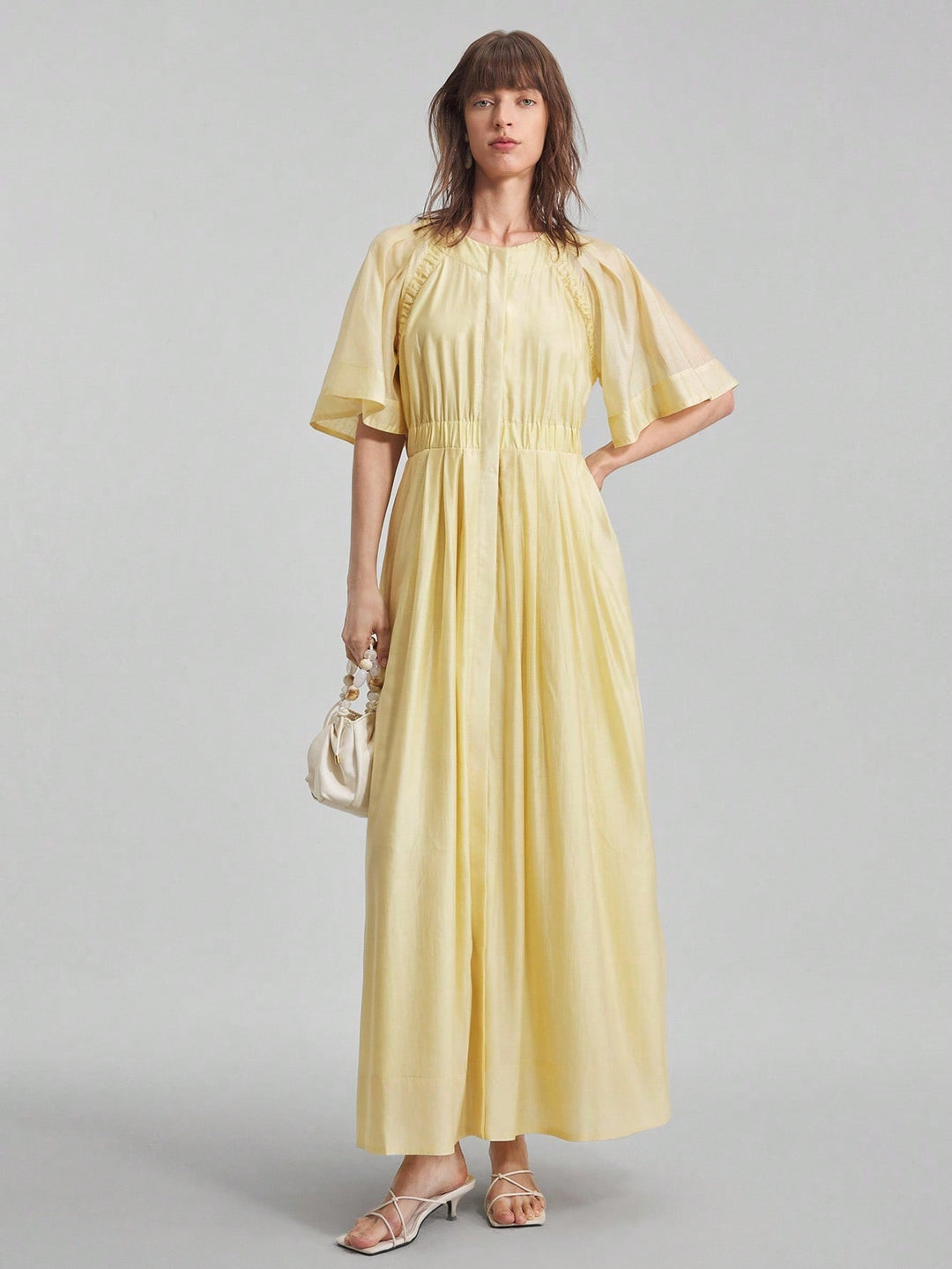 Rochie maxi SHEIN, galben
