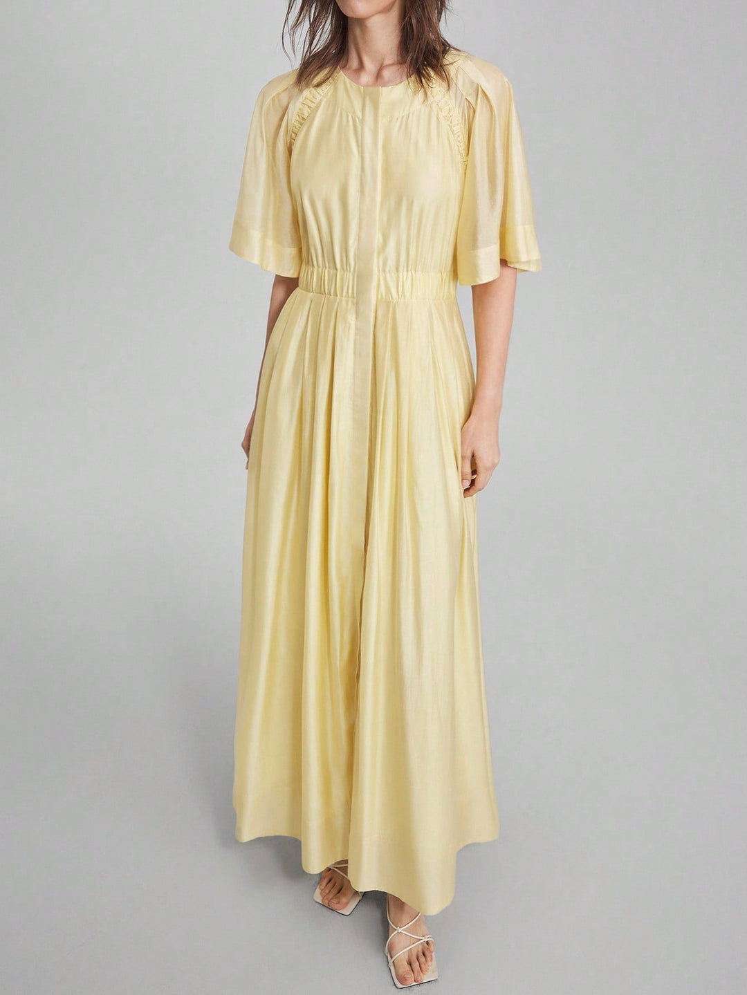 Rochie maxi SHEIN, galben