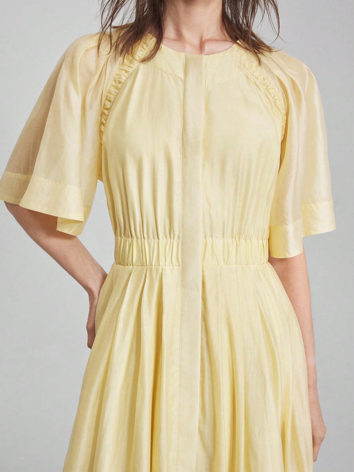 Rochie maxi SHEIN, galben