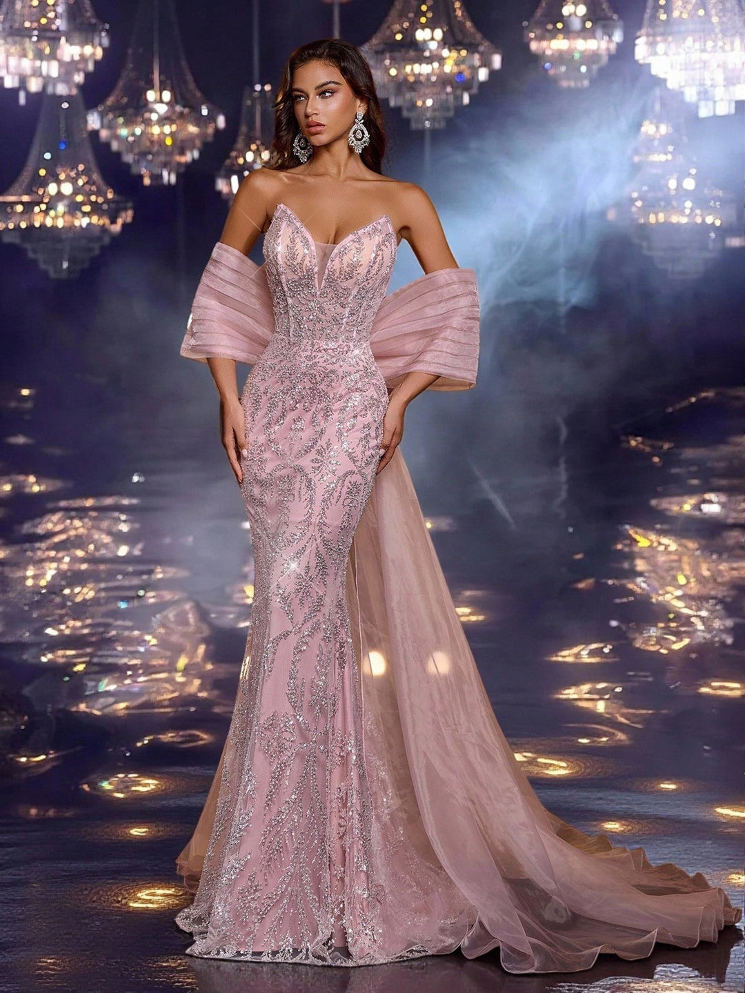 Rochie SHEIN, roz