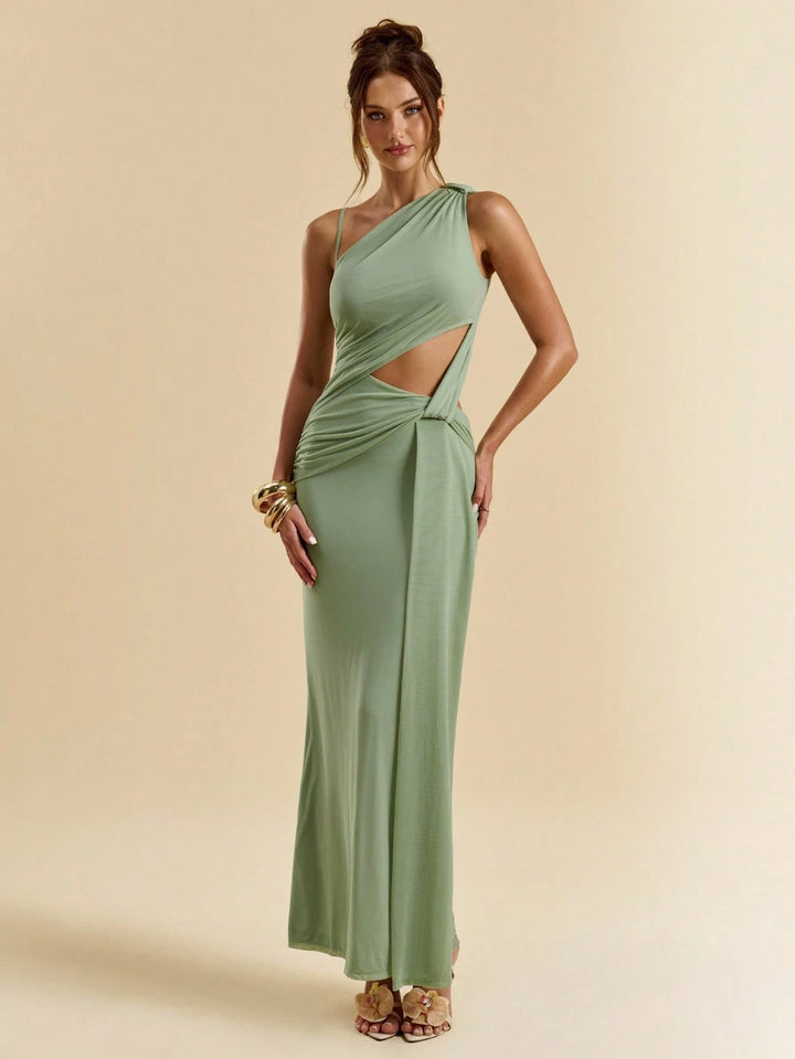 Rochie maxi SHEIN, verde