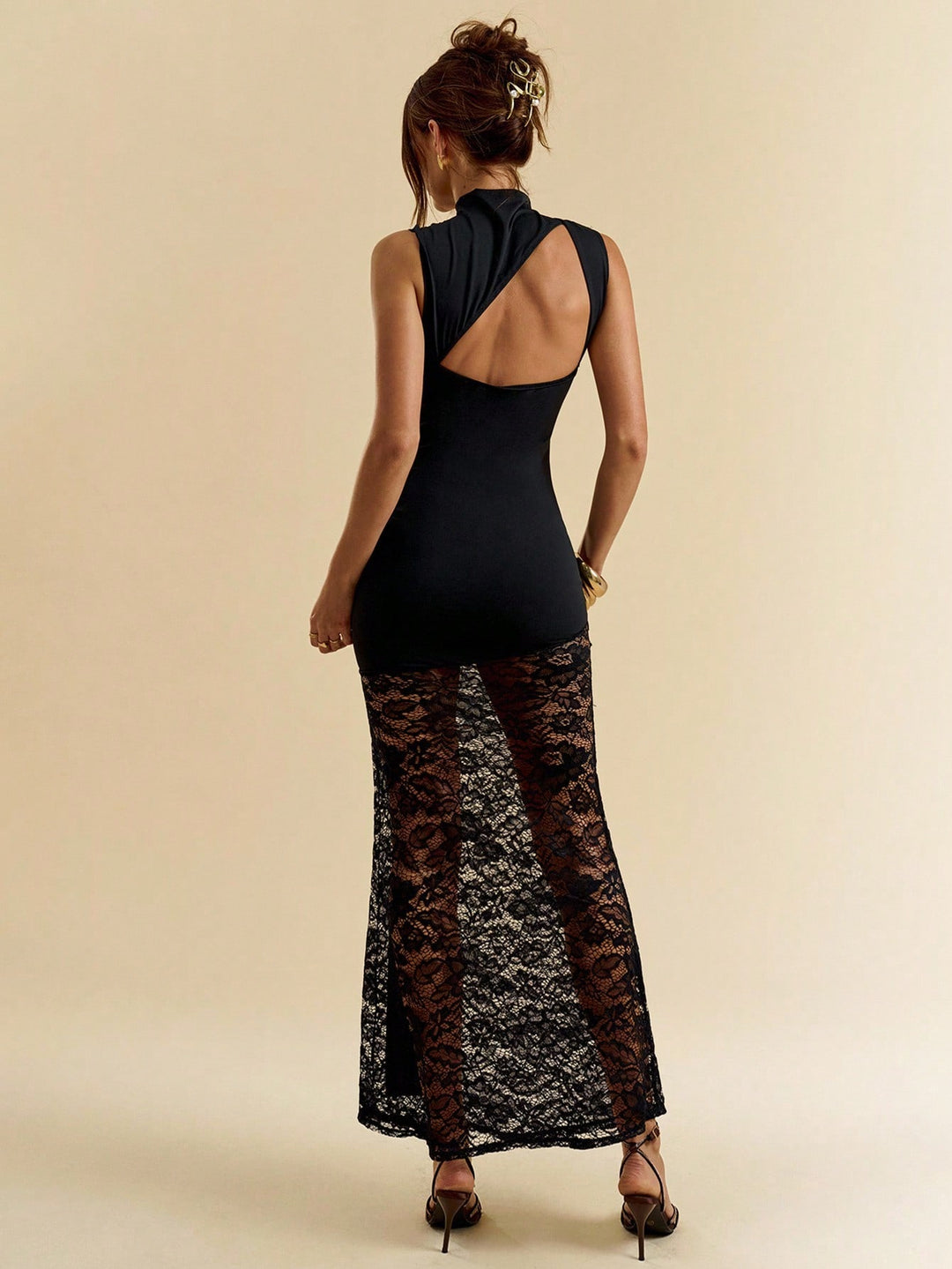 Rochie maxi SHEIN, negru