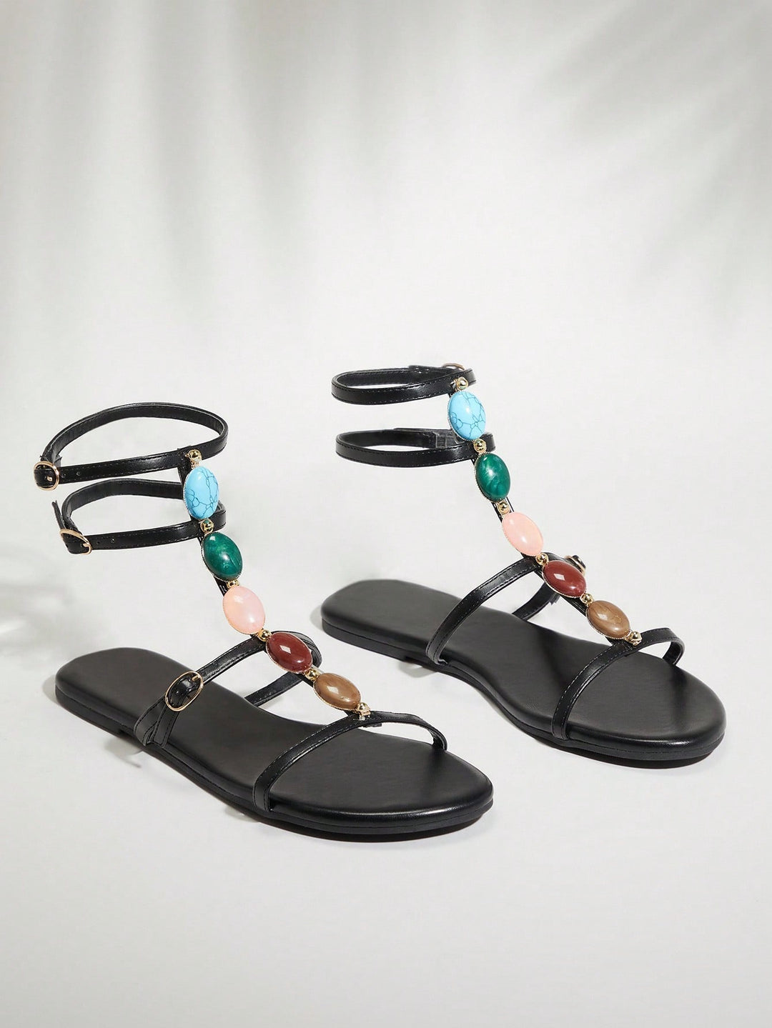 Sandale SHEIN, negru