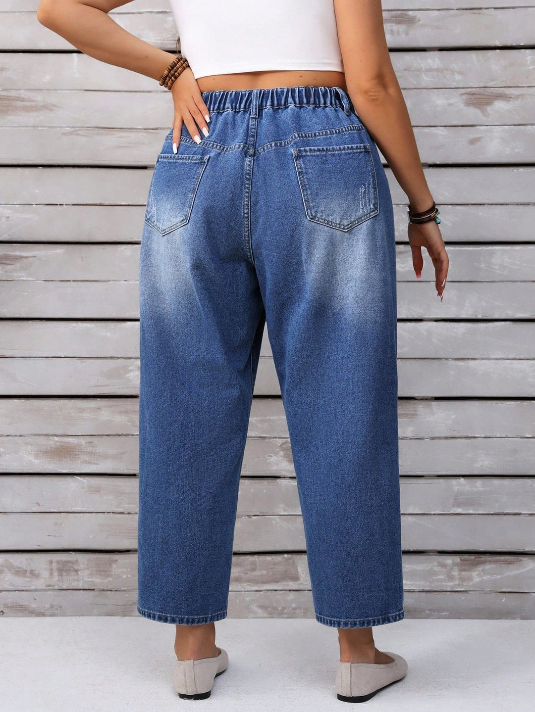 Jeans SHEIN, albastru