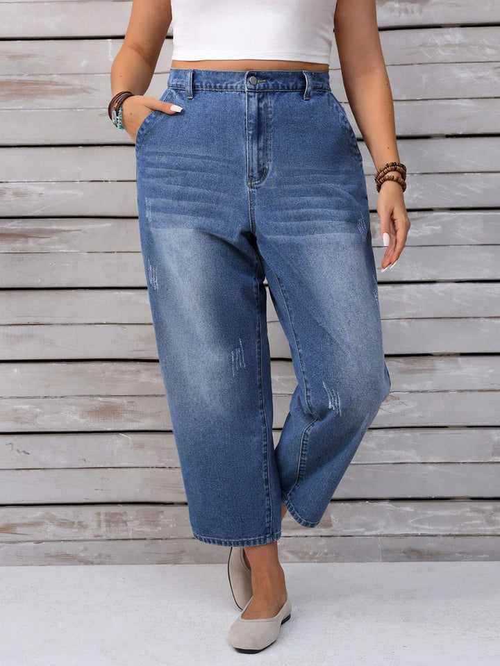 Jeans SHEIN, albastru