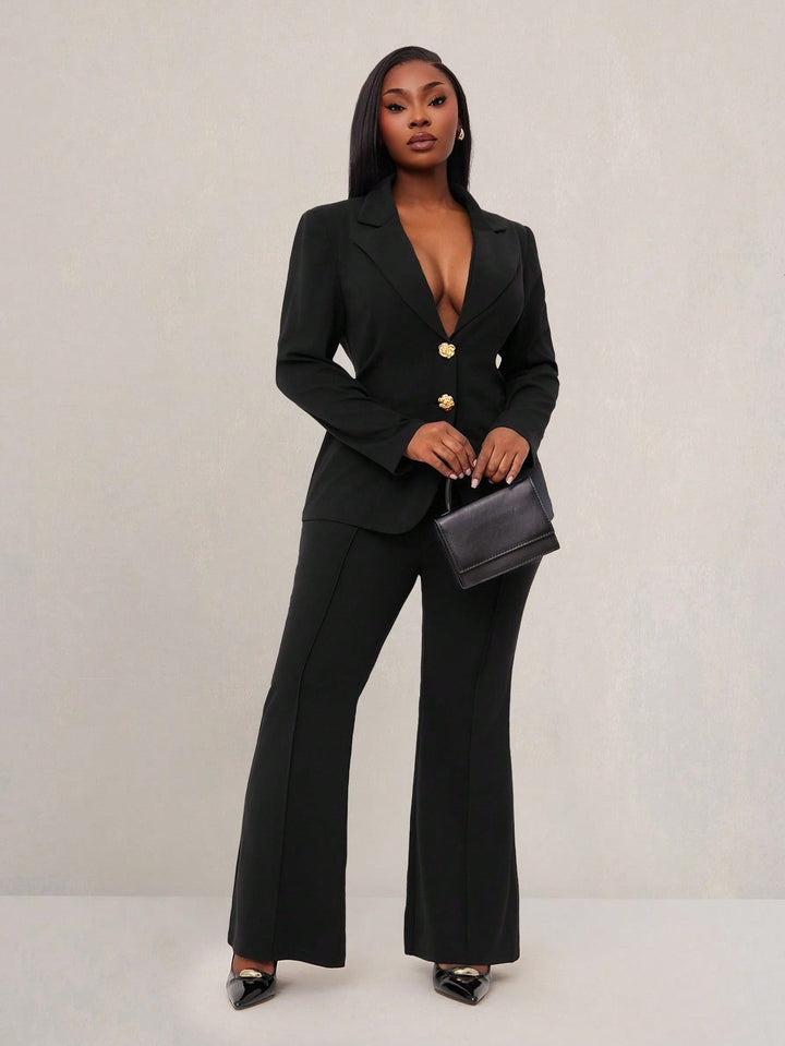 Costum SHEIN, negru