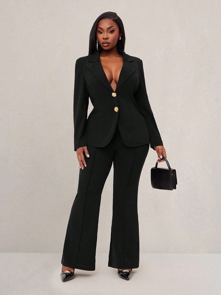 Costum SHEIN, negru