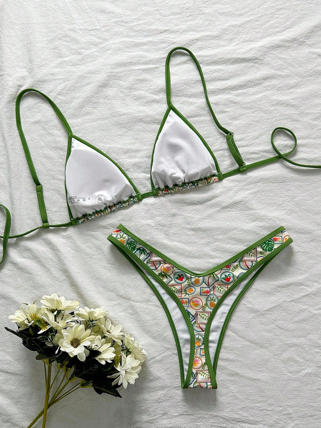 Costum de baie SHEIN, mix culori