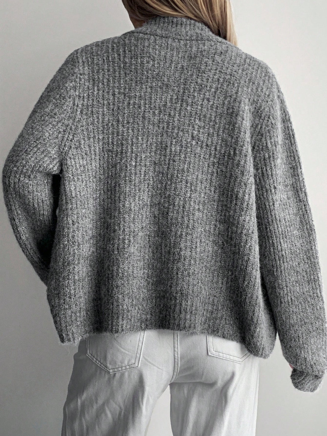 Cardigan Shein, Gri