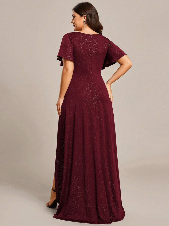 Rochie maxi SHEIN, vișiniu