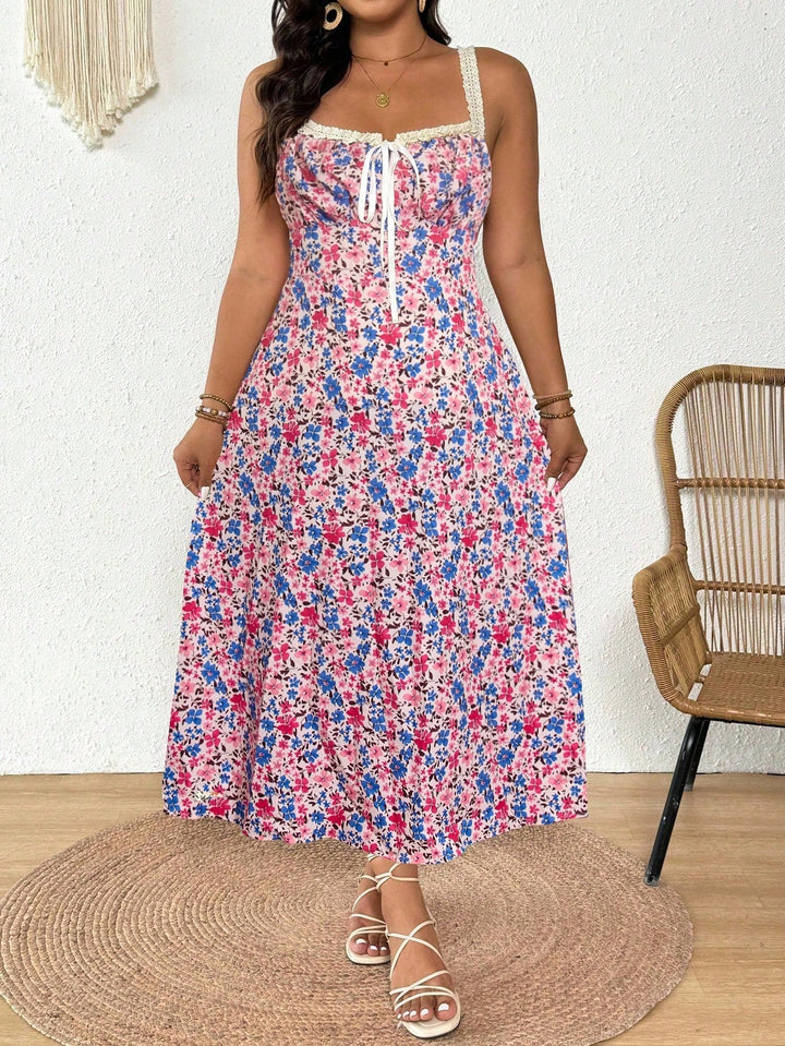 Rochie maxi SHEIN, mix culori