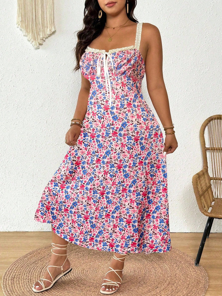 Rochie maxi SHEIN, mix culori